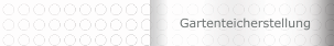 Gartenteicherstellung